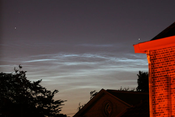 noctilucent clouds