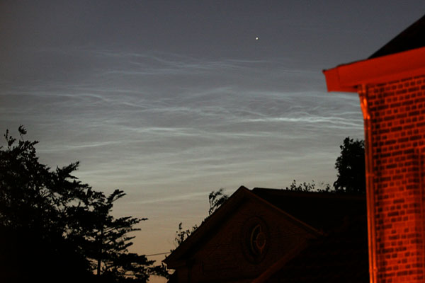 noctilucent clouds