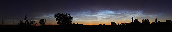 noctilucent clouds