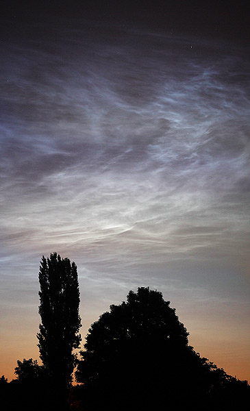 noctilucent clouds