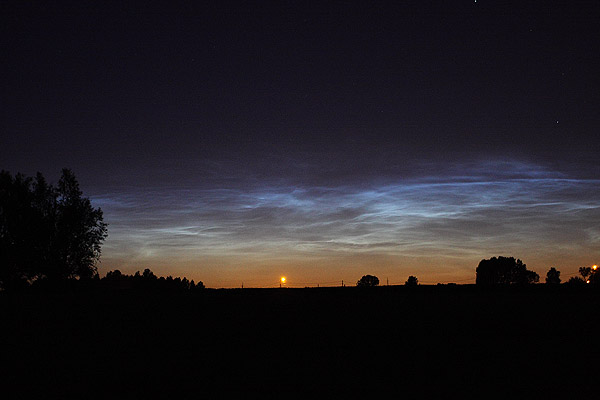 noctilucent clouds