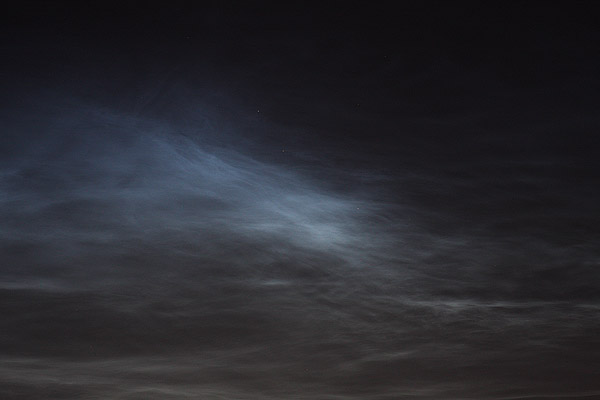 noctilucent clouds