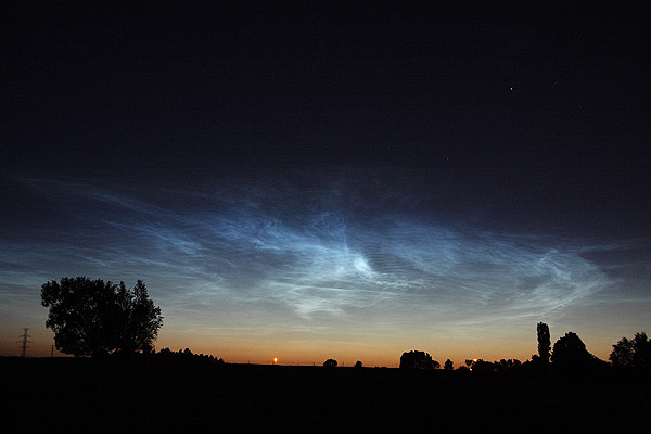 noctilucent clouds