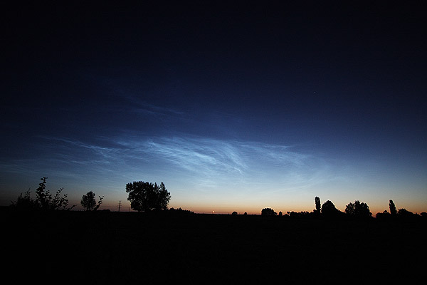 noctilucent clouds