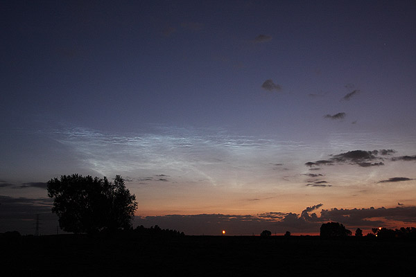 noctilucent clouds