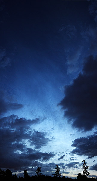 noctilucent clouds