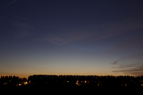 noctilucent clouds