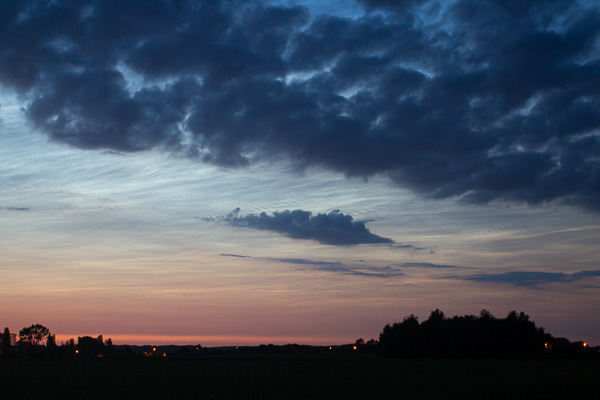 noctilucent clouds