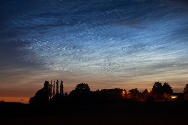 noctilucent clouds