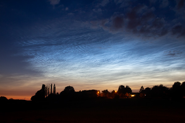 noctilucent clouds