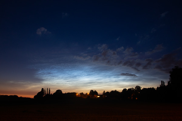 noctilucent clouds