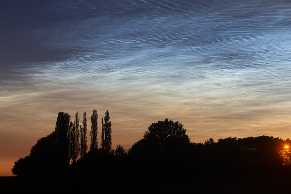 noctilucent clouds