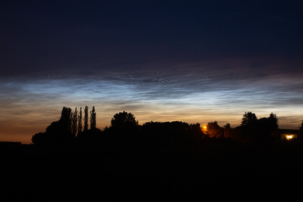 noctilucent clouds